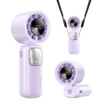 Ventilador KIMMOO 3 em 1 portátil Turbo de 100 velocidades roxo