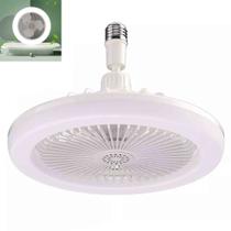 Ventilador Lâmpada de Teto Led Ajustável Controle Aromaterapia Apartamento Sala de Estar Branco Frio Quente 3 em 1 Quarto Casa