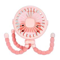 Ventilador Luminoso Portátil Estilo Polvo Baixo Ruído Mini Ventilador Luminoso Portátil Estilo Polvo Baixo Ruído Mini