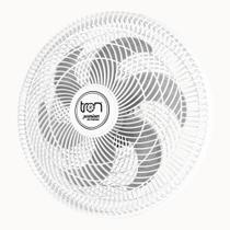 Ventilador Maggie Parede Branco Oscilante 220V Pás Prata Ventilador Maggie Parede Branco Oscilante 220V Pás Prata