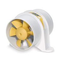Ventilador marinho Shurflo Yellowtail 4 12VDC 215m³/h para barco
