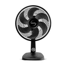 Ventilador Mesa 30Cm 6 Pás Preto Mallory 127V