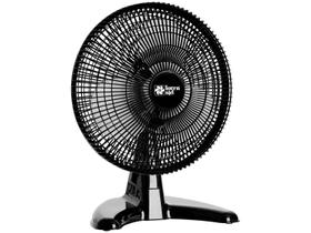 Ventilador Mesa 40cm 127V 130W Turbo Wind Preto Ventilação Potência e Silêncio