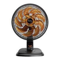 Ventilador Mesa 40Cm 15 Pás Ouro Mallory 220V Ventilador Mesa 40Cm 15 Pás Ouro Mallory 220V