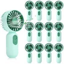 Ventilador Mini Portátil Rossesay Paquete de 12 USB Recargable con 3 Velocidades Ventilador Mini Portátil Rossesay Paquete de 12 USB Recargable con 3 Velocidades