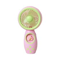 Ventilador Mini Portátil Sem Fio Com Orelhas De Gato, Recarregável Por USB, Ventilador De Mão Com