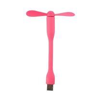 Ventilador Mini USB Portátil Flexível Com Luz LED Para Power Bank E Notebook, Gadget De Verão Ventilador Mini USB Portátil Flexível Com Luz LED Para Power Bank E Notebook, Gadget De Verão