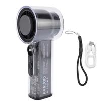 Ventilador Mini Vento Forte100 Velocidade doVento de Engrenagem Display Digital Ventilador Ajustável