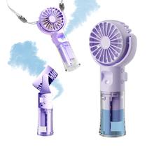 Ventilador Nebulizador Portátil Frelisiy 55ml 4 Velocidades Recarregável