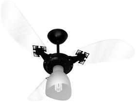 Ventilador New Cristal Light Preto 220v 3237 Venti-Delta - Venti Delta Ventilador New Cristal Light Preto 220v 3237 Venti-Delta - Venti Delta