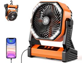Ventilador operado por bateria AddAcc 20000mAh com pivô Light 270