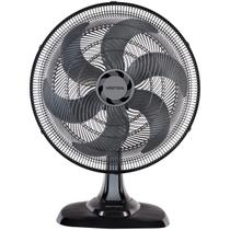 Ventilador Osc Mesa Turbo 6 50cm 6 Pás - 127v - Preto/prata