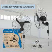 Ventilador OSC Parede 60cm New Gr Preto Premium Ventisol