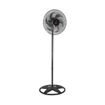 Ventilador Oscilante de Coluna 50cm Bivolt Preto Aço Ventura