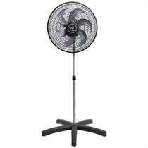 Ventilador Oscilante De Coluna E Pedestal 50cm Tron 6 Pás Pp Premium 140w Preto Tufão 127v