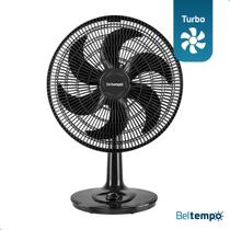 Ventilador Oscilante de Mesa 40cm BT8030 126W Potente Turbo 6 Pás Com Ajuste de Inclinação Beltempo Compatível com Controle BT670