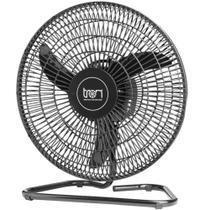 Ventilador Oscilante De Mesa Preto Com Grade Pp 50cm - - Tron Ventilador 50cm Mesa Pt Grade Pp