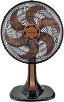 Ventilador Oscilante de Mesa Turbo Silencioso 30cm 6 Pás Bronze Ventisol