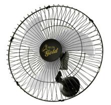 Ventilador Oscilante de Parede Gold 60 cm com 3 Pás Bivolt 200w Venti-Delta Preto