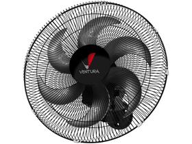Ventilador Oscilante de Parede Ventura 50 cm Bivolt Preto - Venti Delta