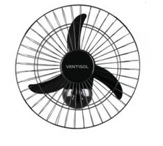Ventilador Oscilante Parede 50cm New Preto 220v Premium Ventilador Oscilante Parede 50cm New Preto 220v Premium