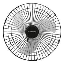 Ventilador Oscilante Parede Bivolt Preto Flux 60cm Beltempo Diâmetro 60 cm Frequência 60Hz Material das pás Plástico Quantidade de pás 3