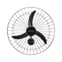 Ventilador Oscilante Parede Ventisol New 50cm Grade Preta Metalica 110V