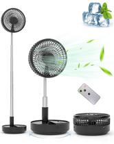 Ventilador oscilante portátil de pé Primevolve Black