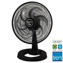 Ventilador Oscilante Preto De Mesa 50cm Premium Potente Tron 220V Ventilador Oscilante Preto De Mesa 50cm Premium Potente Tron 220V