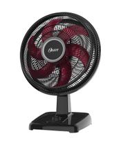 Ventilador Oster Power Fresh OVTR481 6 Pás 2 em 1 Preto/Vermelho