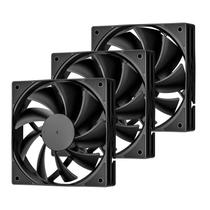 Ventilador para Gabinete de Computador DARKROCK Kit com 3 Unidades 120 mm 1200 RPM
