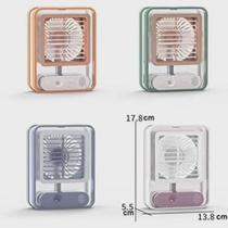 Ventilador Para Mesa Ar Condicionado mini Vaporizador casual - Filó Modas