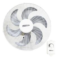 Ventilador Parede 50cm 200w Industrial Turbo Turbão 6 Pás Bivolt 110v 220v Branco Vitalex 50 Cm 60 Hz Cinza Plástico