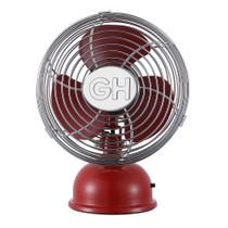 Ventilador pessoal Good Housekeeping, todo em metal, alimentado por USB, 5 oscilantes