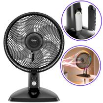 Ventilador Philco PVT402 Função repelente e aromatizador, Sensor de Luz, hélice de 6 pás 160W 220V