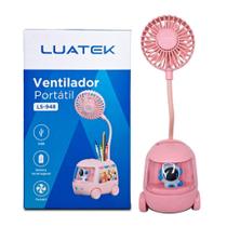 Ventilador Porta Lápis - LUATEK Ventilador Porta Lápis - LUATEK