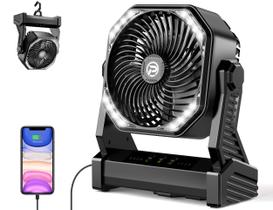 Ventilador Portátil AddAcc 20000mAh com Pivô de 270° - Bateria de Longa Duração