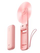 Ventilador portátil Aecooly Slim Recarregável Portátil 24H Rosa Ventilador portátil Aecooly Slim Recarregável Portátil 24H Rosa