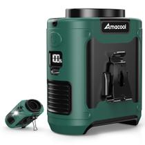 Ventilador portátil AMACOOL 10000mAh 40H 5 velocidades LED Light