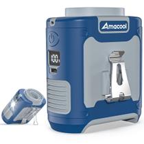 Ventilador portátil AMACOOL con clip para cinturón, batería de 10000mAh, autonomía de 40 horas
