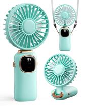 Ventilador portátil ColdSky Portable 4000mAh com display LED verde