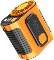 Ventilador portátil com clipe de cintura Mini ventilador de resfriamento USB recarregável