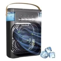 Ventilador Portátil Com Iluminação Umidificador Climatizador