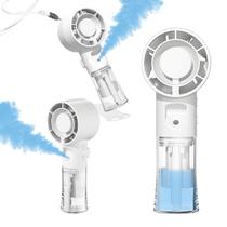 Ventilador portátil com névoa Frelisiy, 4 velocidades, reservatório de 55 ml