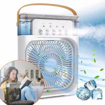 Ventilador Portátil Com Umidificador Para Espaços Compactos Presente De Natal Ventilador Portátil Com Umidificador Para Espaços Compactos Presente De Natal