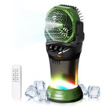 Ventilador portátil Daonlc 30000mAh 2L Misting 4 velocidades RGB