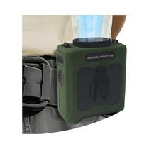 Ventilador Portátil De Cintura 10000mAh Com Power Bank, Iluminação LED, 5 Velocidades E Forte Fluxo Ventilador Portátil De Cintura 10000mAh Com Power Bank, Iluminação LED, 5 Velocidades E Forte Fluxo