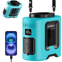 Ventilador portátil de cintura AddAcc con batería de 14500mAh, 67 horas y 5 velocidades