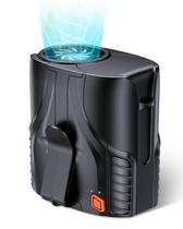 Ventilador portátil de cintura e pescoço DeeKom 2025 14000RPM 40H