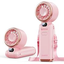 Ventilador Portátil de Mão SWEETFULL 5000mAh 5 Velocidades Rosa Ventilador Portátil de Mão SWEETFULL 5000mAh 5 Velocidades Rosa